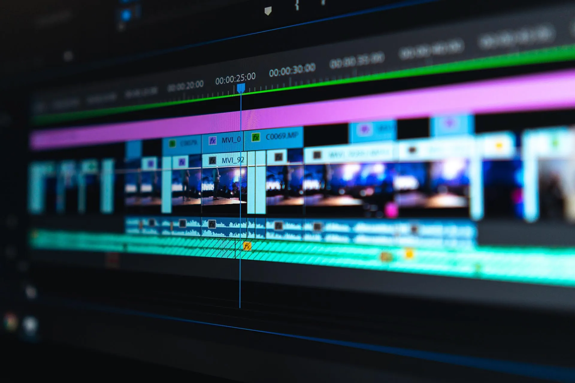 Fondo — edición de video