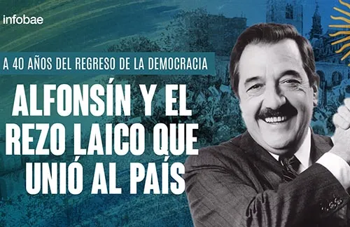 Documental 'Alfonsín y el rezo laico que unió al país