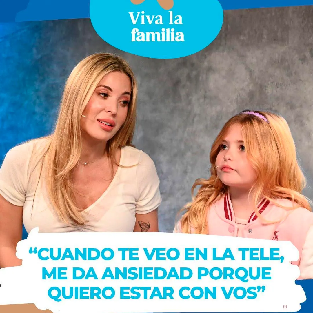 Viva la familia - Jésica Cirio e hija